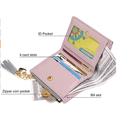 thumbnail image 3 of Lishi PU Leather Multi-Slots Small Wallet Slim Card Holder Purse for Women, 3 of 4
