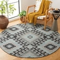 thumbnail image 4 of SAFAVIEH Kilim Vasiliki Tribal Area Rug, Grey/Black, 4' x 6', 4 of 5