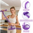 thumbnail image 5 of Fashion Puller Exercise, 8-Tube Pedal Resistance Device, Detachable Ankle Puller, 21 Fitness Resistance Bands, Home Gym Strength Training Equipment for Women and Men, 5 of 7