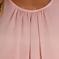 thumbnail image 4 of Vestido Formal Largo Impreso de Gasa Suelta con Cuello Redondo Y Bolsillos de Parche, Vestido Casual Largo para las Mujeres Primavera Verano, 4 of 6