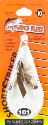 Joe's Flies Short Striker Potomac Coachman Size 10 Inline Spinner