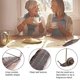 thumbnail image 5 of Incense Holder Ash Catcher, Natural World Long Incense Burner With Snail Incense Holder Home Decor Accessories (red Copper), 5 of 5