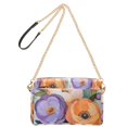 thumbnail image 2 of FORMRS Women Crossbody Purse with Chain Strap Vegan Leather Shoulder Handbag, Bright Flowers, 2 of 7
