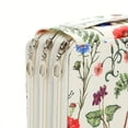 thumbnail image 3 of Amazon AliExpress 124-agujero multicolor de gran capacidad lápiz cremallera de tres capas lápiz caso cepillo bolsa de almacenamiento, 3 of 6