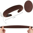 thumbnail image 4 of 5 Pack Headbands for Women Padded Headband for Girls Thick Wide Headabnds Velvet Womens Vintage Headbands Assorted 90s Headband Puffy Sponge Headbands Head Band Hair Band Accessories for Women Girls, 4 of 7