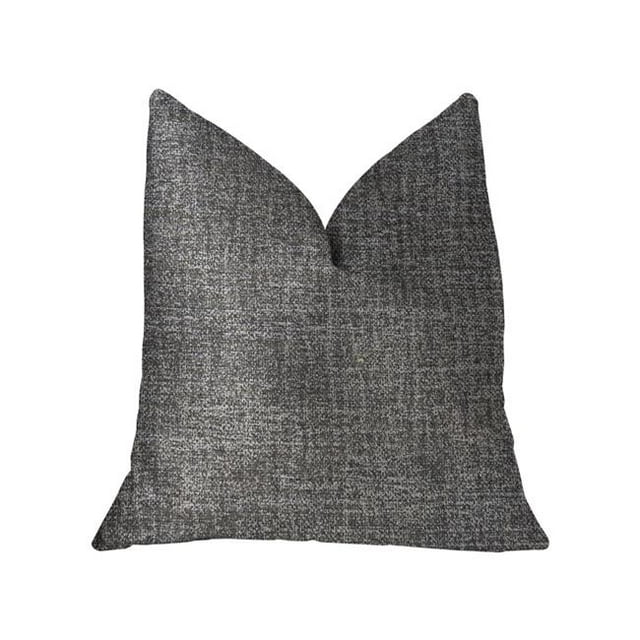 Oreiller de Luxe Gris Dauphin&44; 22 x 22 Po.