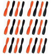 HobbyFlip Ultra Durable 55mm Propeller Blades Main QR Ladybird-Z-01 Compatible with X-Drone Nano H107R 6 Pack