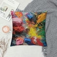 thumbnail image 2 of Leisuo Painting with Splattered Body Pillow Case Cover Zippered Pillow Cover Pattern Pillow Case Protector with Decorative Soft Large Pillow Cases Covers for Bed Decor, 2 of 5