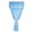 Blue, variant on ANXPTIME Easy Installation Valance Top Sheer Lace Curtain For Bay Window and Kitchen