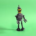 thumbnail image 4 of Cartoon Futuramaeds Robots Bendered MOC 110PCS Bricks Building Blocks Kits Toys for Children Kids Gifts Assemble Figures, 4 of 5
