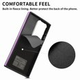 thumbnail image 6 of Dteck Wallet Case Compatible with Samsung Galaxy A54 5G,Case with Card Holder Skin-Friendly PU Leather Cover with Rotating Ring Kickstand Protective Bumper for Samsung Galaxy A54 5G,Purple, 6 of 10