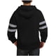 thumbnail image 3 of pstuiky manga larga para hombre, Chaqueta informal de manga larga con cremallera y capucha para hombre, con bolsillos y estampado top de hombre xl, 3 of 4
