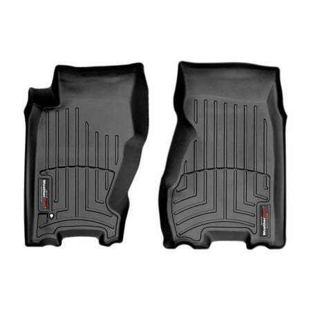 WeatherTech Custom Fit FloorLiners compatible with 1999-2004 Jeep Grand Cherokee - 1st Row (Driver & Passenger), Black