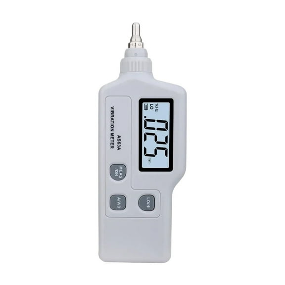 Portable Vibration Meter Smart Sensor AS63A Acceleration / Displacement / Velocity Vibration Measurer Analyzer Vibrometer ,Easy to Operate