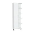 thumbnail image 6 of Bathroom Cabinet, 63" High Linen Tower, 4 Open Shelves, White Storage Organizer White + Bathroom + Modern + MDF + Engineered Wood + Manual, 6 of 7