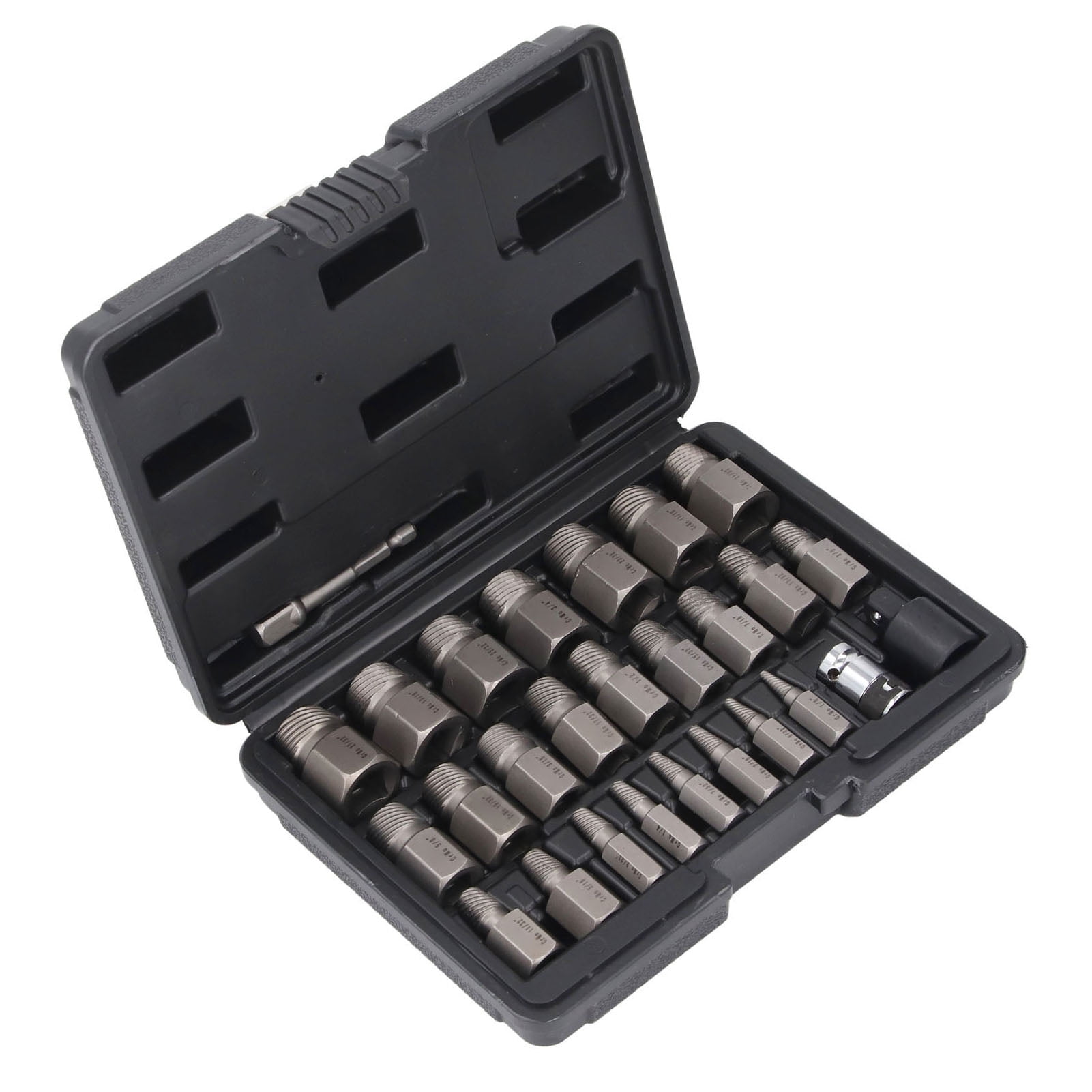 Bolt Extractor Set, Sturdy Double Ended Easy Using Bolt Extractor Tool Set 26PCS Set  for Woodworking
