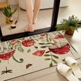 thumbnail image 4 of JML Doormat, Microfiber & Non-Slip Rubber Backing Door Mat - Rug Mats for Porch Entry Way Bathroom/Kitchen, (24"x36") - Mushrooms and Insects, 4 of 5