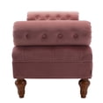 thumbnail image 4 of Lewis Bolster Arm Entryway Bench Ash Rose, 4 of 10