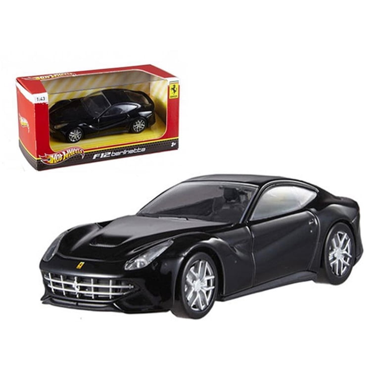 Ferrari F12 Berlinetta Black 1/43 Diecast Car Mode - Walmart.com