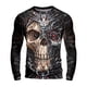 thumbnail image 2 of Playeras De Compresión Para Hombre, Camiseta De Verano Con Estampado Completo, Manga Corta Y Cuello Redondo, Camiseta Estampada De Tendencia, Camiseta De Plumón, 2 of 4