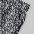 thumbnail image 6 of HOWPAY Men's Swim Trunks Summer Hawaiian Print Quick Dry Elastic Waist Beach Shorts with Pockets Casual Loose Fit Bathing Suit Dark Gray XL, 6 of 7