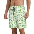 thumbnail image 2 of Logiee Frogs Jumping Print Mens Swim Trunks Quick Dry Board Shorts,Breathable Hawaii Beach Shorts Swimwear Bathing Suits-Medium, 2 of 6