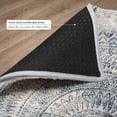 thumbnail image 6 of Addison Rugs Dream Shag Premium Machine Washable Transitional Medallion Blue Rectangle Rug, 8' x 10', 6 of 8