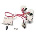 1 Set Electric Guitar Wiring Harness Prewired Kit 5 Way Toggle Switch 1