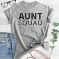 thumbnail image 2 of Aunt Squad Shirt, Unisex Women's Shirt, Aunt Shirt, Funny Shirt, Cute Aunt Gift, Gift For Auntie, Heather Gray, XX-Large, 2 of 6