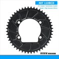 thumbnail image 2 of de Bicicleta de Carretera de 110 BCD, Compatible para 9S, 10S, 11S y 12S, Disponible en Tamaños de 48 Dientes, Sólido., 2 of 5