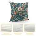 thumbnail image 4 of JEUXUS Soft and Durable Beautiful Vintage Boho Rose Flower Blue Pink Plush Pillowcase White, 4 of 5