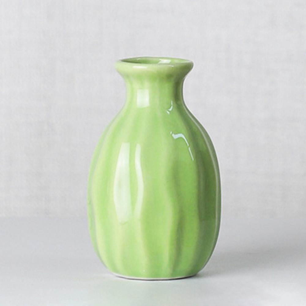 Small Ceramic Bud Vases Tactile Design for Home Decor Hydroponic