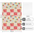 thumbnail image 2 of 6 Pcs Pioneer Flower Floral Print Pattern Kitchen Towels, Funny Microfiber Dish Towel Set, 18" X 26" Tea Towels, 2 of 6