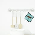 thumbnail image 3 of Caroline's Treasures Zamorano-Leones Donkey Blue Check Pair of Pot Holders, 3 of 3