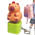 thumbnail image 4 of Capybara Keychain Capybara Keychain Keyboard Clicker Stress Reliever For Women Men Portable Animal Pendant Bag Charm Keyboard, 4 of 7
