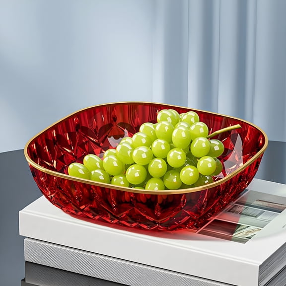 ACDANC 2026 New Clear Plastic Serving Bowls Small Candy Dishes,Plastic Buffet Containers for Chips,Snacks,Mints,Salad Bar,Snack Bowl Parties,Office,Party Supplies