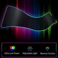thumbnail image 4 of axGear Gaming Mouse Pad RGB LED Light Color Switching For Computer Laptop Large, 4 of 8