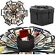 thumbnail image 1 of Gorro para el cabello seco absorbente suave, 377 uds., lindo oso de dibujos animados, microfibra súper suave, toalla de secado rápido para niños y adultos, 1 of 7