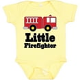 thumbnail image 3 of Inktastic Little Firefighter Fire Engine Boys or Girls Baby Bodysuit, 3 of 5