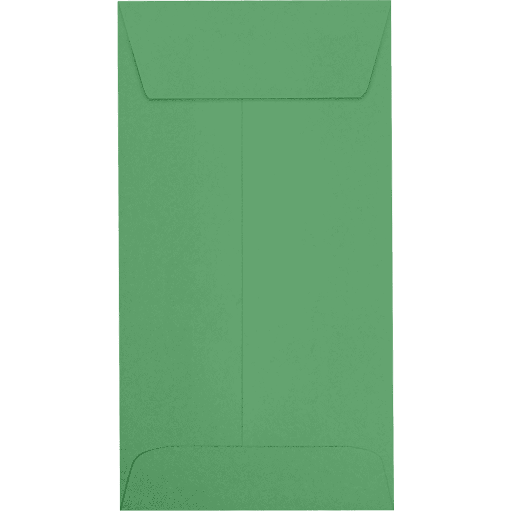 LUXPaper #7 Coin Envelopes, 3 1/2 x 6 1/2, Holiday Green, 1000/Pack
