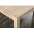 thumbnail image 6 of Guyou Solid Wood Dining Table, 59" Farmhouse Large Size Rectangular Dining Table for 4-6 People, Modern Kitchen Table for Living Room Dining Room Kitchen, White Wash, 6 of 9