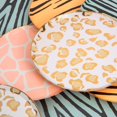 thumbnail image 2 of Platos laterales Meri Meri Safari Animal Print de 21 cm, paquete de 8, 2 of 7