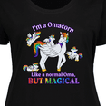 thumbnail image 4 of Inktastic I'm a Omacorn, Like a Normal Oma, but Magical Women's Plus Size T-Shirt, 4 of 5