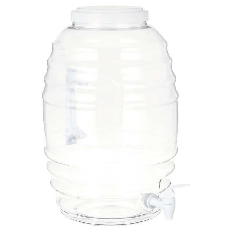 American Maid 5 Gallon Vitrolero White Beverage Dispenser