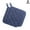 Navy blue, variant on 2X Cotton Potholders Kitchen Everyday Pot Holder Heat -US Resistant Coaster X4X5