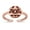 Rose Gold, variant on 9mm - Eye of Providence Toe Band Ring 925 Sterling Silver Thin Adjustable Stylish Rings for Women