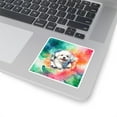 thumbnail image 3 of Funny Watercolor Adorable Bichon Frise Peeking Through Torn Paper Effect Vinyl Sticker Bichons Dog Lovers Gifts Idea Waterproof Decal Art Decor - 00026, 3 of 5