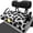 Cow Print Pattern, variant on Uourmeti Retro-style Coloured Daisies Golf Cart Seat Portable, Fit for Sports Universal Golf Cart Seat Suitable for Club Car EZGO