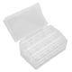 thumbnail image 5 of Caja organizadora de joyería de doble capa, 30 rejillas, estuche de exposición de almacenamiento transparente, contenedor para pendientes, 5 of 5