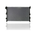 thumbnail image 2 of Radiator - Pacific Best Inc. Compatible/Replacement for 13618 '12-15 Ford Explorer 4Cy/2.0T, 16-19 Explorer/Police 6Cy/3.5T Without Power Take Off & Oil Cooler - Plastic Tank, Aluminum Core EB5Z8005G, 2 of 3